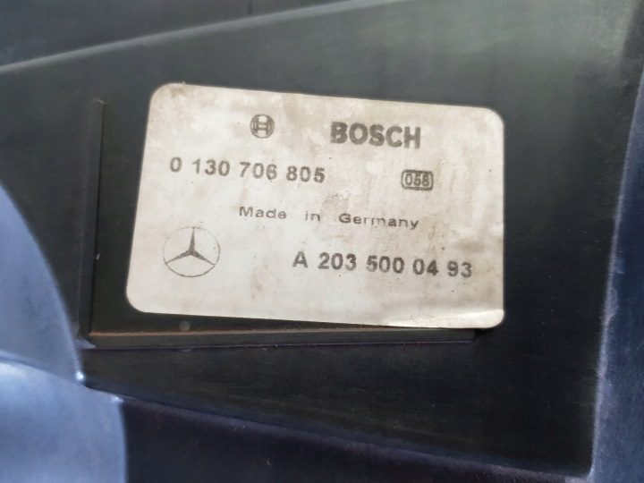 ВЕНТИЛЯТОР РАДИАТОРА MERCEDES CLK W209 W203 SLK R171 W171 A2035000493, фото 5