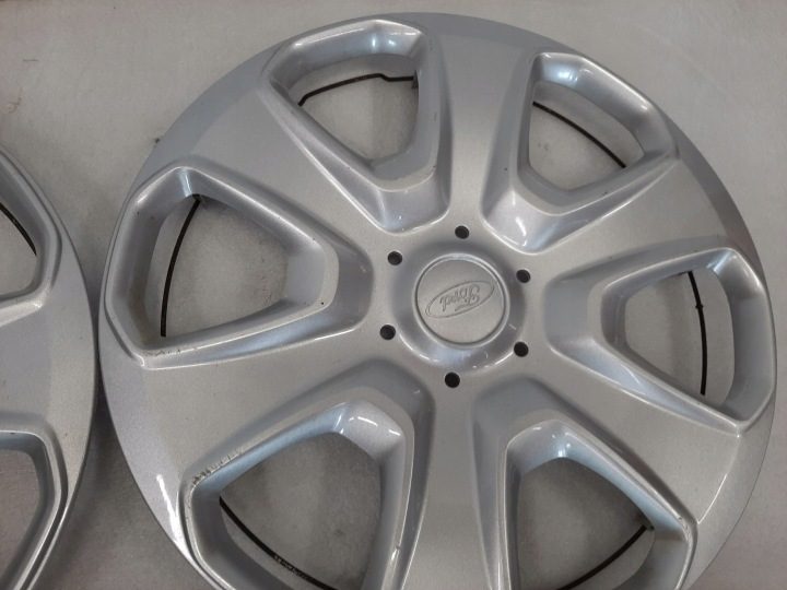 4× Колпак Ford OE Оригинальный 15" серебристый, фото 6