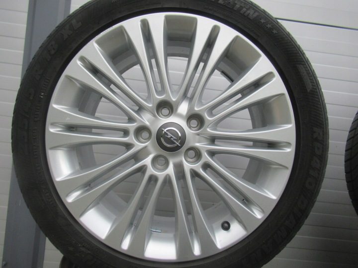 ALU+OPONY ЛЕТО R18 OPEL ASTRA J,ZAFIRA C,CASCADA,AMPERA 5x115, фото 2