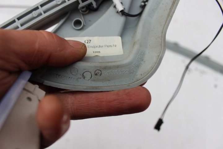 E-КЛАСС W211 2005 г. универсал -НАПРАВЛЯЮЩАЯ ШТОРКИ БАГАЖНИКА ПРАВАЯ ИЛИ ЛЕВАЯ, фото 6