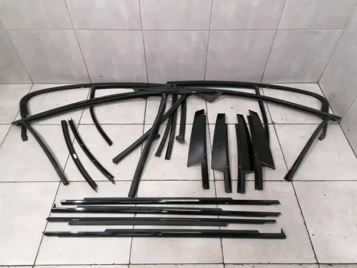 Молдинги кузова BMW 5 F90 G30 M5 7390121 черные глянец Shadow Line, фото 1