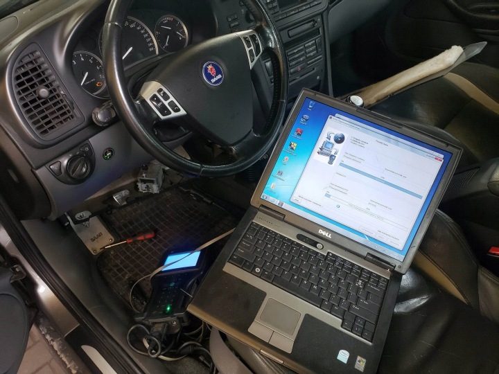 Блокиратор Руля Защелка SAAB 9-3 II 93 12801153, фото 7