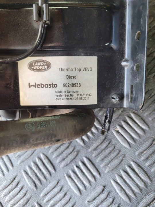 Webasto 9024093B 9024094B Range Rover III Sport L320 рестайлинг 3.0 дизель, фото 3