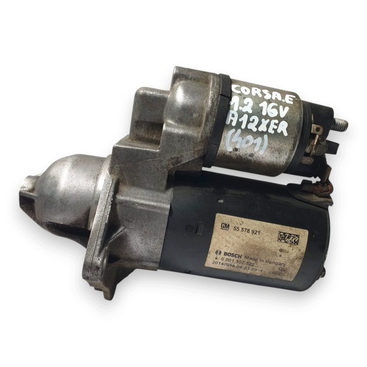 СТАРТЕР Opel Corsa D E Adam Astra 1.2 1.4 Bosch 0001107522 12V, фото 1