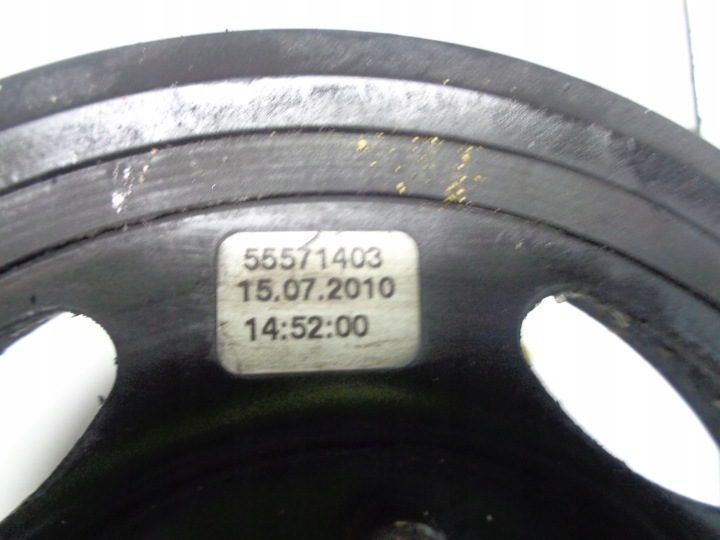 OPEL ASTRA J 1.4 16V ШКИВ 55571403, фото 4