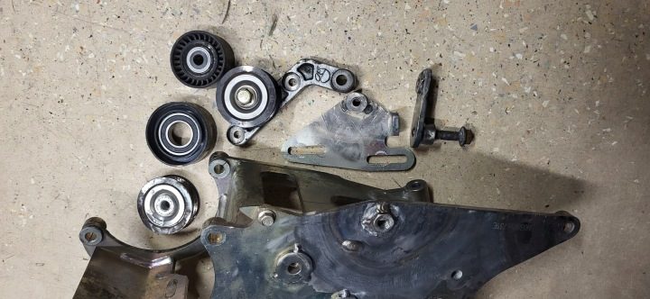 Кронштейн компрессора, Bracket Oliva Torras Renault Master 2.3L FWD KC12120300, фото 8