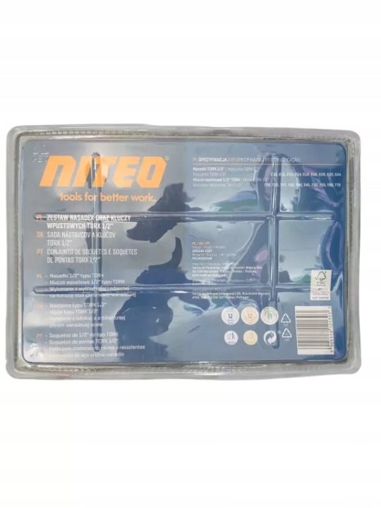 Набор головок и Ключей Вставных TORX 1/2" Niteo, фото 2
