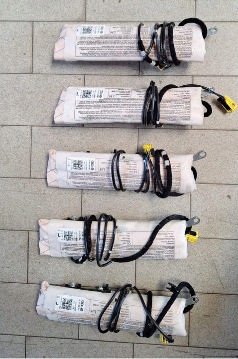 ПОДУШКА В СИДЕНЬЕ ЛЕВОЕ AIRBAG VW SHARAN II РЕСТАЙЛИНГ ALHAMBRA 7N0880241B, фото 1