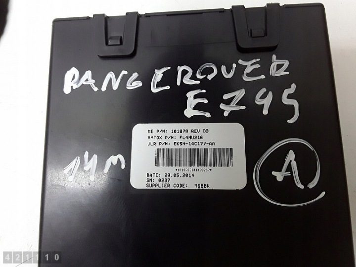 2014 Land Rover Range Rover ЭБУ cpla14f392jf, фото 4