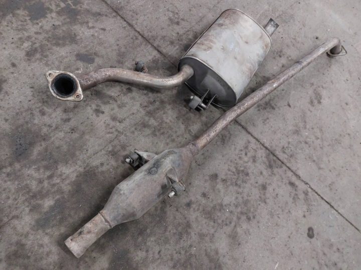 ГЛУШИТЕЛЬ СРЕДНИЙ + ЗАДНИЙ TOYOTA COROLLA VERSO II 2.0 D4D, фото 2