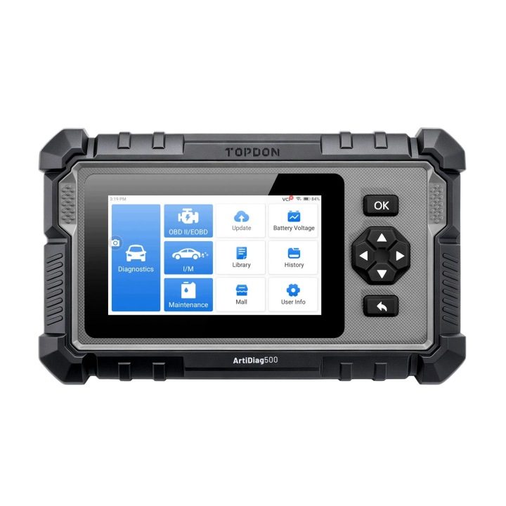 Инструмент skanujące TOPDON ArtiDiag 500 5" - PCM/TCM/ABS/SRS 4 systemy, фото 3