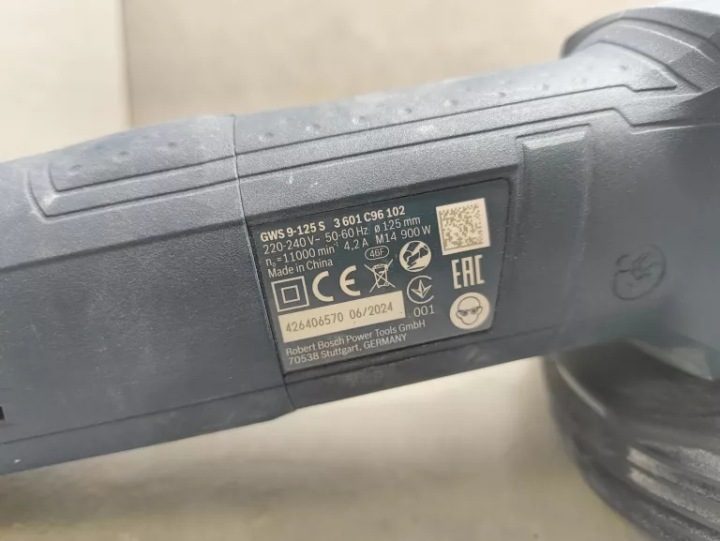 УГЛОВАЯ ШЛИФМАШИНА 12 900W, фото 6