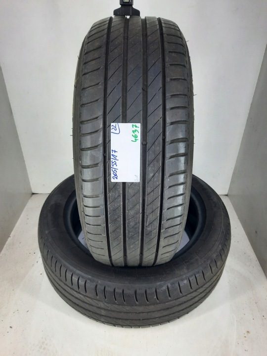 2× Шина летняя Kleber Dynaxer HP4 205/55R17 91 Вт защита диска, фото 1
