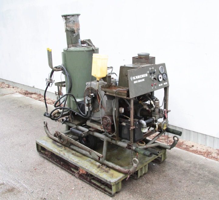 WOJSKOWA ТОПЛИВНАЯ PAROWO ВОДЯНАЯ МОЙКА KARCHER HDS 1200, фото 5