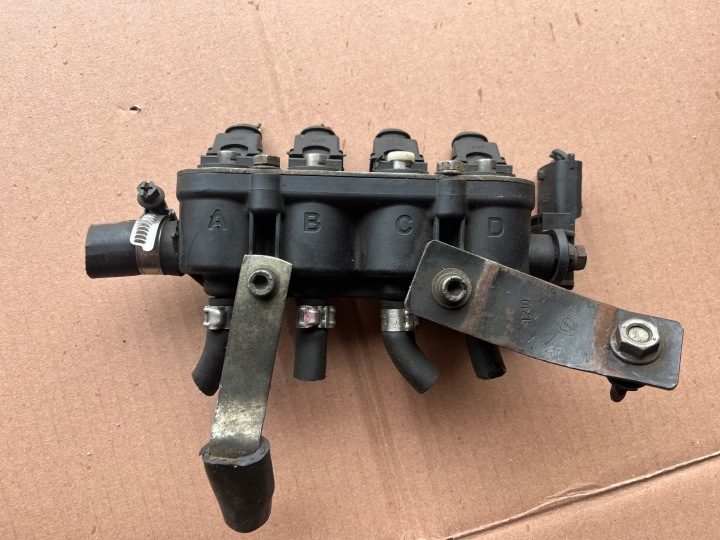 ТОПЛИВНАЯ РАМПА ФОРСУНКИ ГБО ГАЗА OPEL ASTRA G 1998-2004 110R000057, фото 3