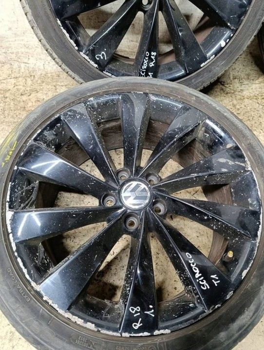 4× Литой диск Volkswagen OE Scirocco См. фото x 18" 3X7, фото 5