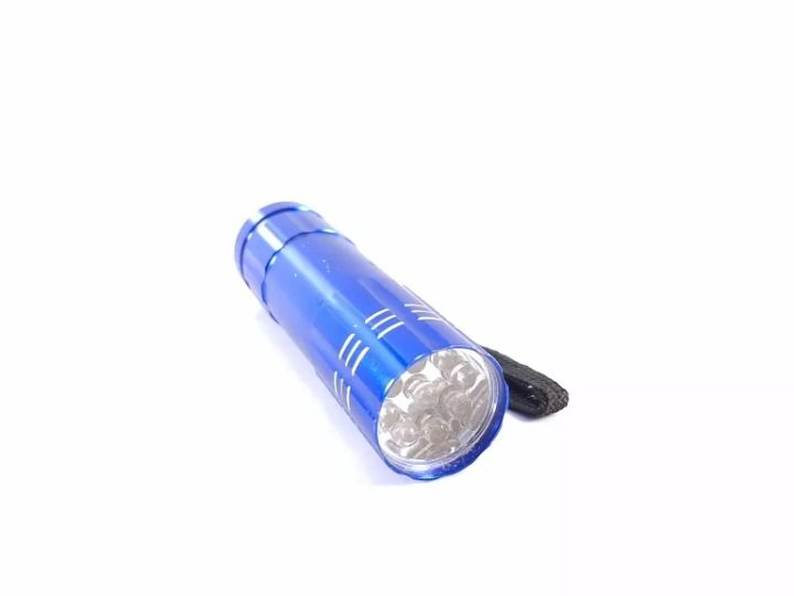 Синий фонарик LED на батареи 3x AAA 2 шт., фото 3