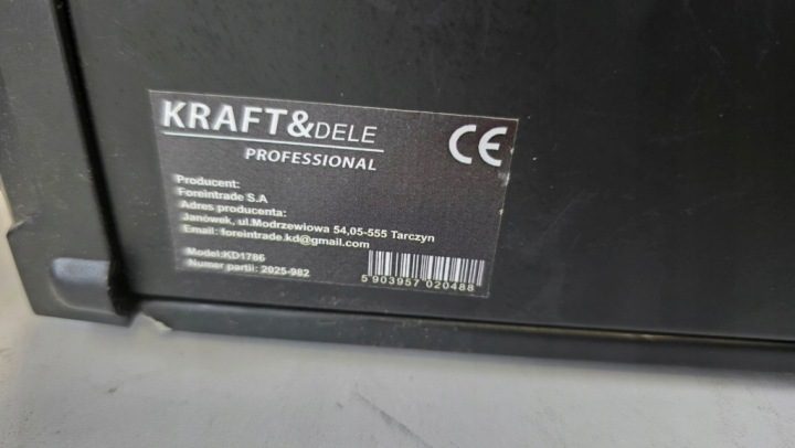 Сварочный инвертор Kraft&Dele MIG/MAG 6,10 кВА с maską spawalniczą, фото 13