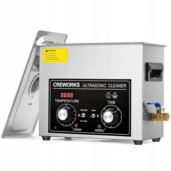 CREWORKS 6L ультразвуковая мойка с стали nierdzewnej с podgrzewaniem M1800, фото 1