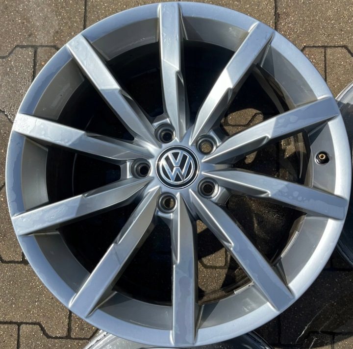 4× Литой диск Volkswagen OE B8 8.0" x 18" 5x112, фото 6