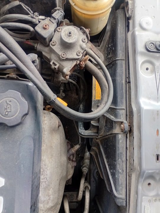 Вентилятор двигателя радиатора Chevrolet Kalos T255 08- 1.4 16V, фото 4