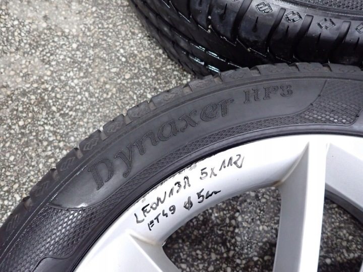 КОМПЛЕКТ ALUFELG ШИНЫ R17 5X112 SEAT LEON III 13 г., фото 9