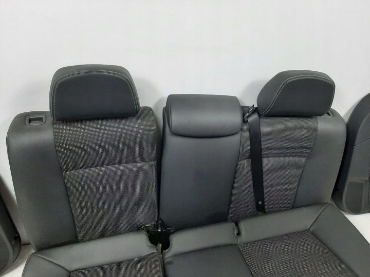 OPEL ASTRA H УНИВЕРСАЛ РЕСТАЙЛИНГ 07 г. СИДЕНЬЯ ДИВАН ОБШИВКИ ОБИВКА КОМПЛ. RECARO OPC, фото 10