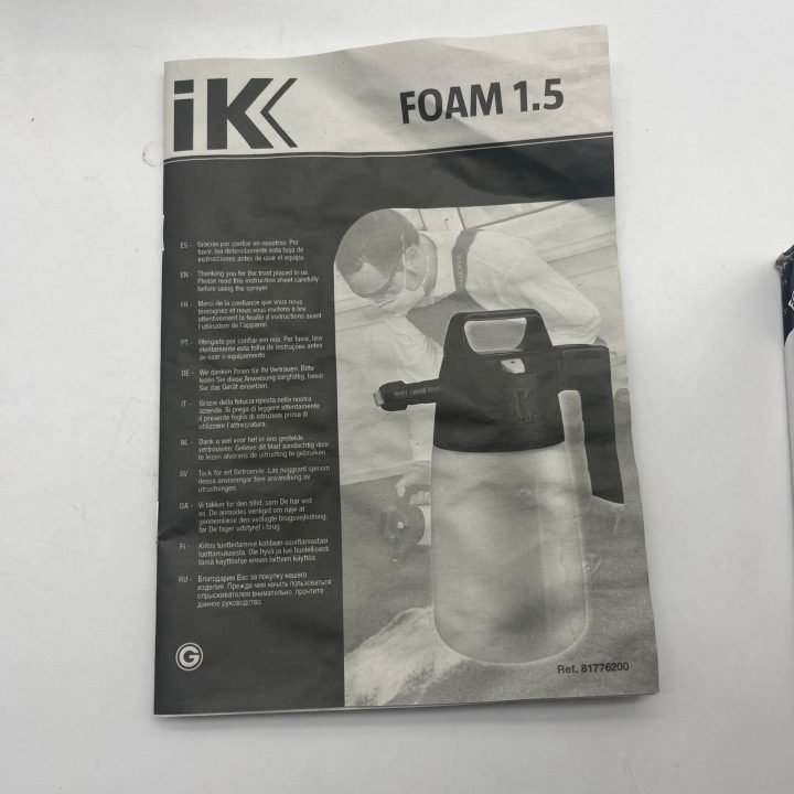 IK Foam 1.5 0.75L, фото 5