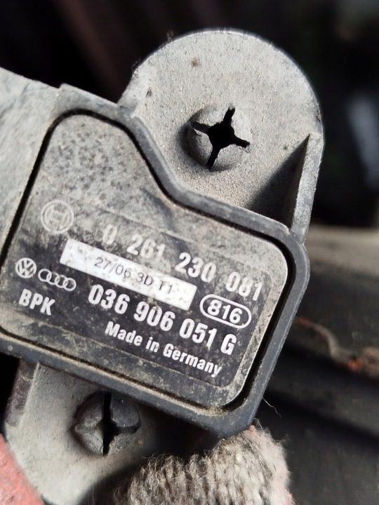 SEAT OE 036906051G датчик, давление в впускном коллекторе, фото 2