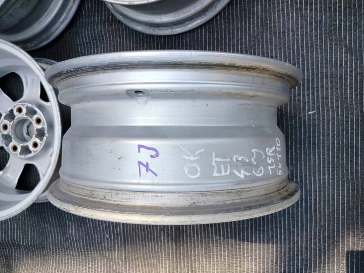 4× Литой диск Opel OE Astra G 6.0" x 15" 5x110 ET 43, фото 12