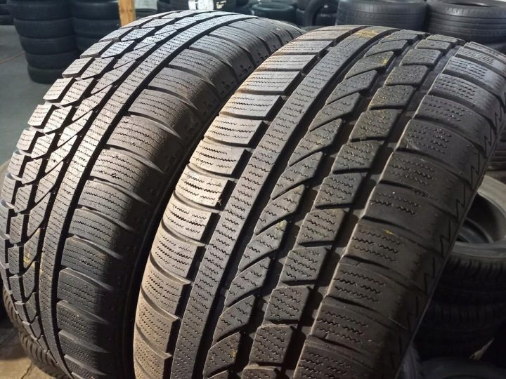 2× Шина зимняя Hankook Winter i*cept Evo W310 205/50R15 86 H сцепление на снегу (3PMSF), защита диска, фото 2
