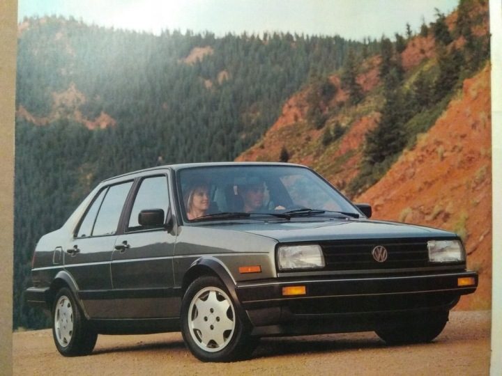 Проспект - VOLKSWAGEN VW JETTA - США - 1990 г., фото 3
