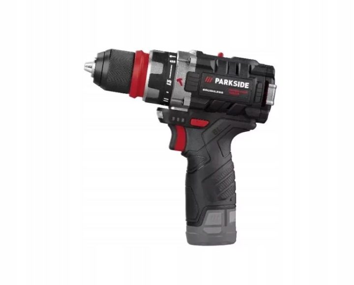 Дрель-шуруповерт аккумуляторный Parkside 12V 45 Н·м без аккумулятора, фото 2