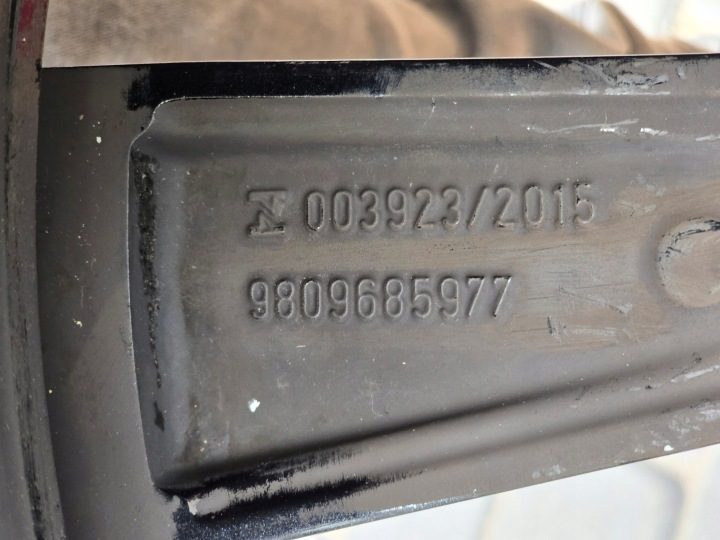 Литой диск Peugeot OE 9809685977 7.5" x 19" 5x108 ET 42, фото 4