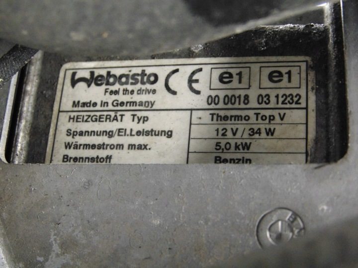 В СБОРЕ WEBASTO 9242144 4235391 4.4 V8 N63 BMW 7 F01 F02 F04 F10 F06 08-, фото 10