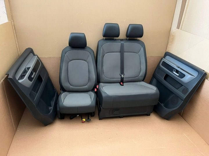 VW ID BUZZ СИДЕНЬЯ ПЕРЕДНИЕ ДИВАН 3 ПАССАЖИРСКИЙ С ПОДОГРЕВОМ, фото 1