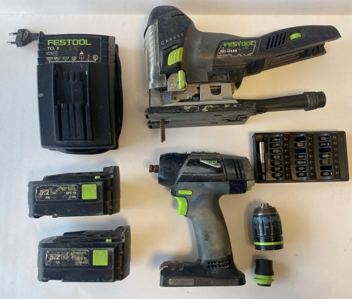 ДРЕЛЬ-ШУРУПОВЕРТ FESTOOL T 18+3 BASIC 18V, фото 1