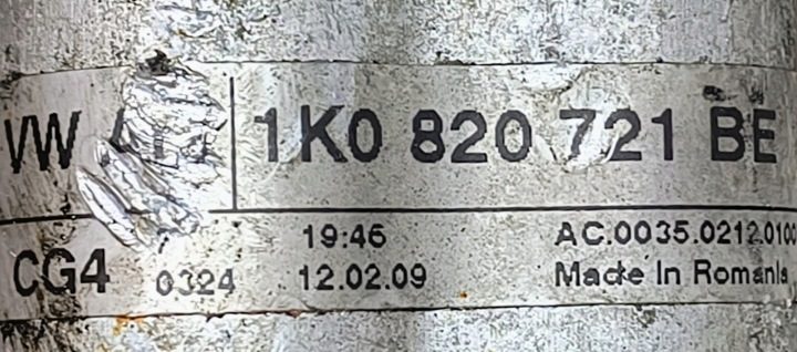 ТРУБКА КОНДИЦИОНЕРА SEAT ALTEA 1.6 2.0, фото 2
