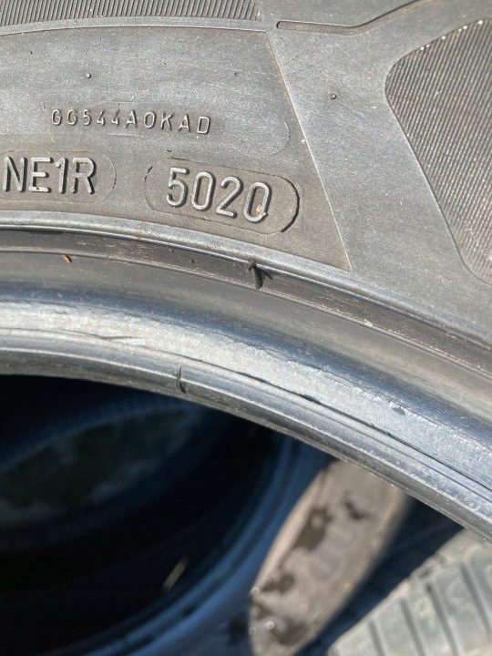 2× Шина летняя Goodyear Eagle F1 Asymmetric 3 225/55R17 101 Вт защита диска, усилитель (XL) J - Jaguar, фото 3