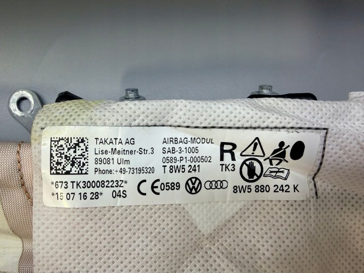 Audi A4 B9 подушка безопасности Airbag сиденья в правое 8W5880242K, фото 3