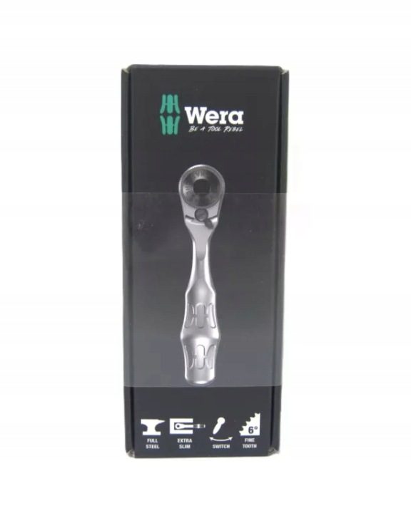 Трещотка "Zyklop Mini" для бит и торцевых головок 1/4" Wera 8001 А, фото 1