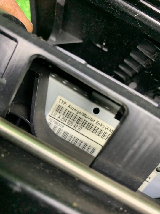 ДИСПЛЕЙ MERCEDES W204 A2048204297, A2046801231 МОНИТОР, фото 4