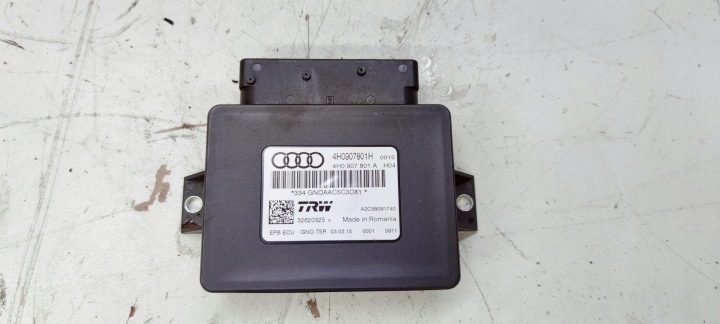 БЛОК УПРАВЛЕНИЯ РУЧНОГО ТОРМОЗА AUDI A6 A7 4H0907801H, фото 1