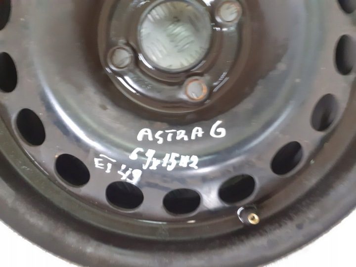 4× Штампованный диск Opel OE 6.0" x 15" 4x100, фото 5