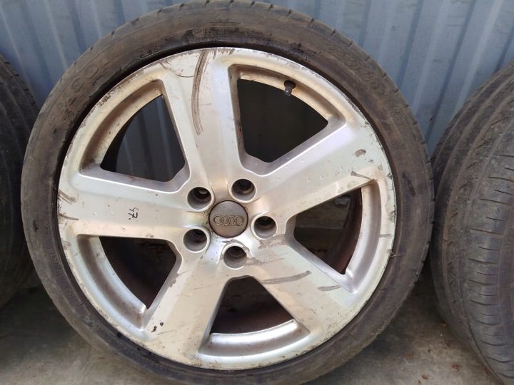 4× Литой диск Audi OE A3 A4 A5 8W A6 A7 A8 Q3 Q5 Q7 8.0" x 18" 5x112 ET 43, фото 4