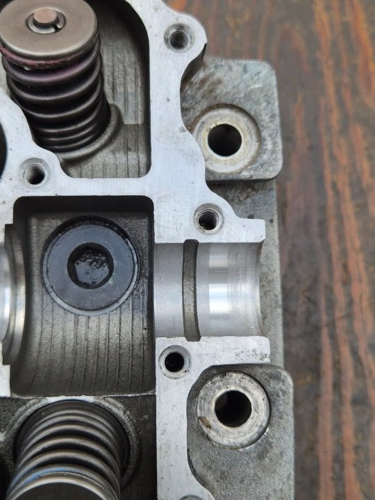 ГБЦ крышка Yamaha YFM 660 Raptor OEM 2001-2005, фото 4
