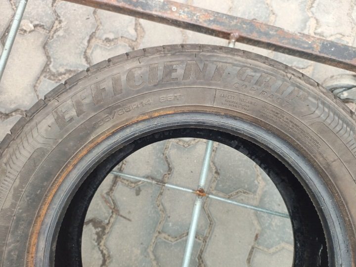 2× Шина летняя Goodyear EfficientGrip Compact 165/70R14 89 г. усилитель (C), фото 2