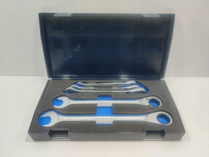 Комплект ключей oczkowo-рожкового с grzechotkami Gedore 7 R-005, фото 1