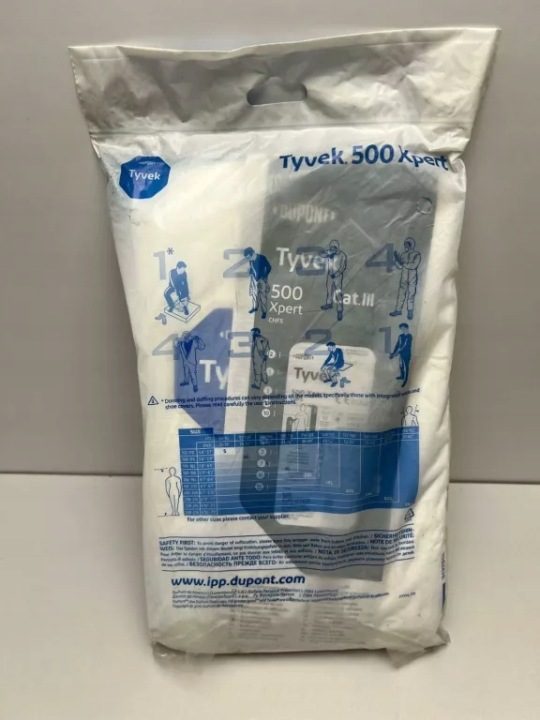 Комбинезон защитный Tyvek DuPont 500 Xpert Cart. III XXL 2XL, фото 2