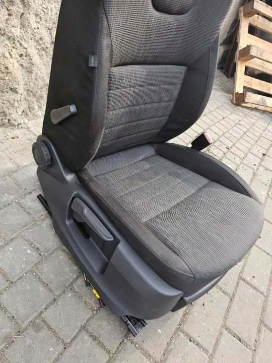 Skoda Octavia II рестайлинг сиденье переднее правое пассажира EU, фото 4